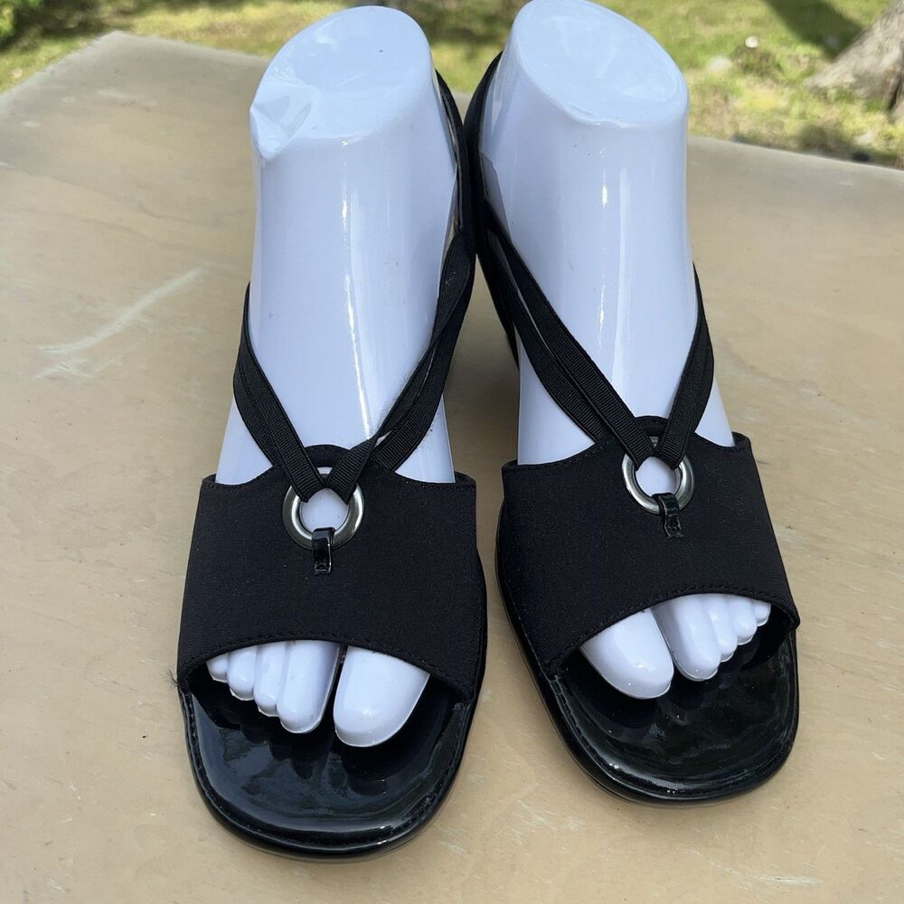 Lifestride Fair, Black LIB/GL Women's Dress shoes 7.5 M with wedge